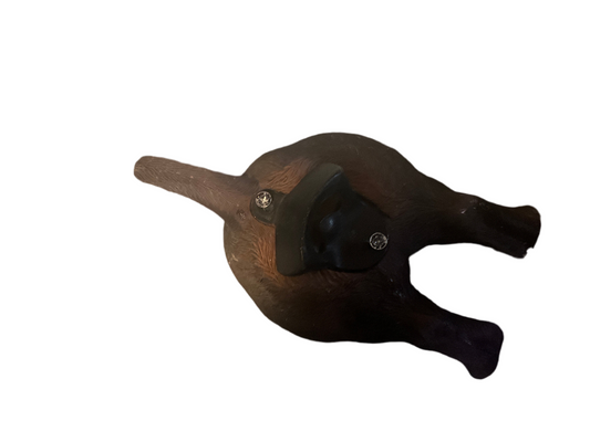 Vintage Dog Bottle Opener – Polymer Body with Cast Metal Opener