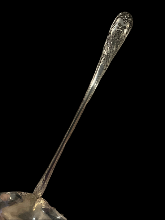 1906 Kreielsheimer Bros. Seattle Silverplate Souvenir Ladle – “Compliments of the Season” Advertising Gift