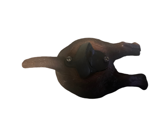 Vintage Dog Bottle Opener – Polymer Body with Cast Metal Opener