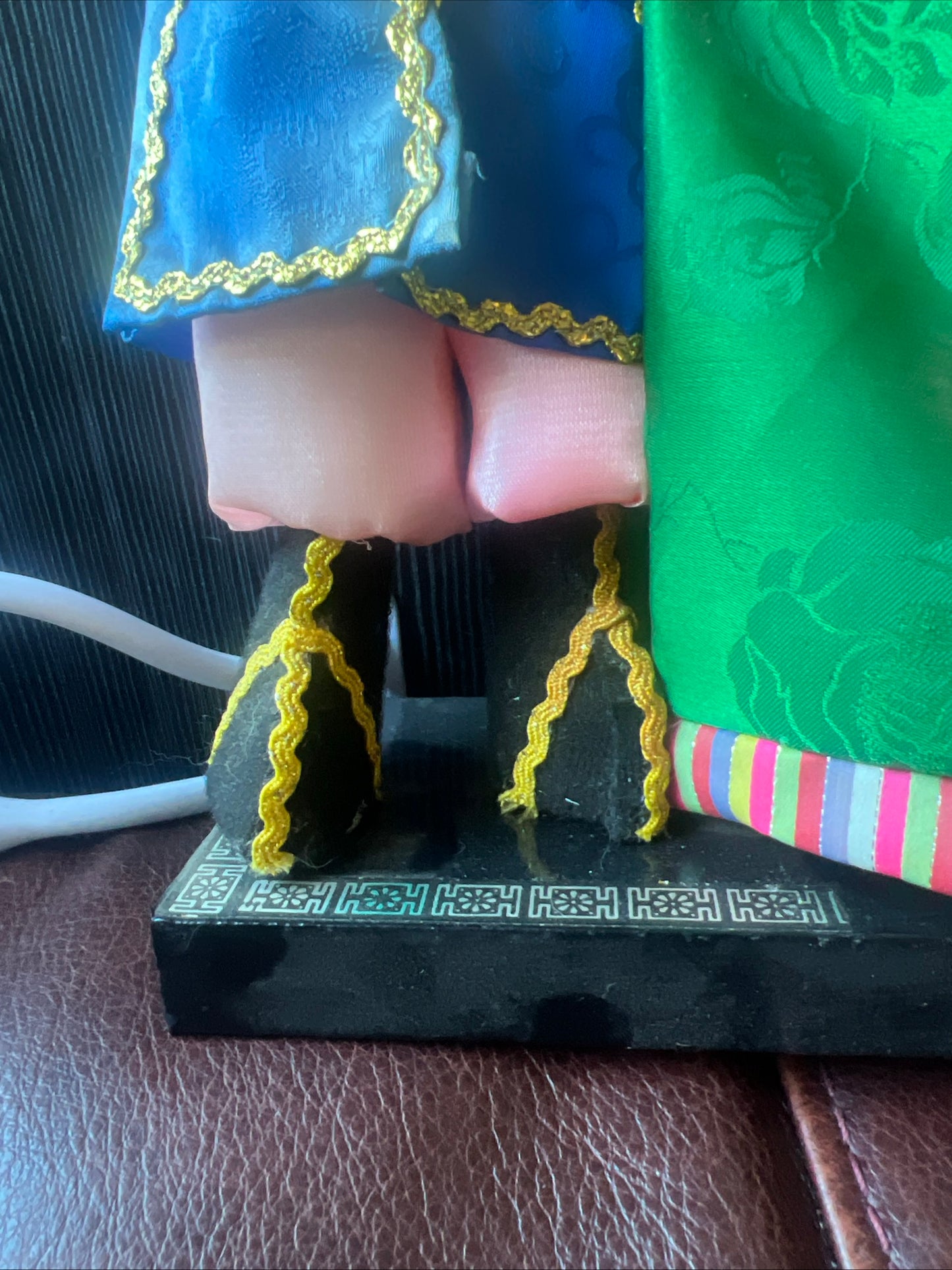 Korean Traditional Handicraft Hanbok Dolls Wedding Collectible Figure Gift