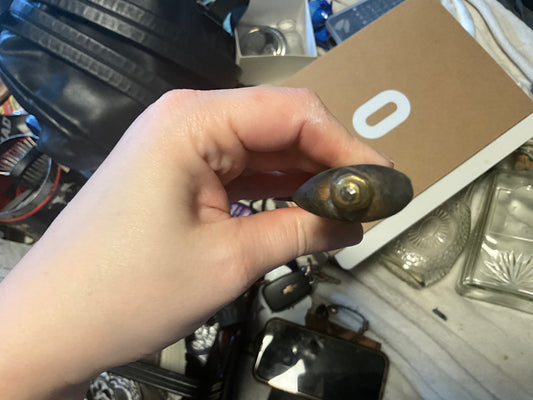 WWII Philippine “Philippines 1945” Guerrilla Fighting Knife – Hand-Carved Wood & Brass Bolo Dagger